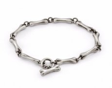 Stainless Steel Puppy Bone Necklace