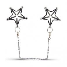 Star Nipple Clamps with Chain 33381 SJT Star Nipple Star Nipple Clamps with Chain