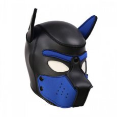 Puppy Neoprene Hood - black/blue