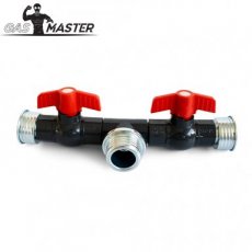 Air Selector T-Splitter w. Valves 140862 DS Air Selector T-Splitter w. Valves