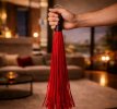 BDSM Flogger with Rubber Straps 1570ME BDSM Flogger with Rubber Straps