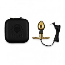 Bi-Polar Electro Plug Gold 140797DS Dungeon Lab Bi-Polar Electro Plug Gold