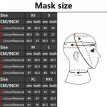 Black-Transparent Face Mask 56767MM4M Black-Transparent Face Mask