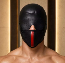 Neoprene Hood BlackOut™ - With Removable Blindfold & Mouth Cover