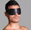 Blindfold in Leather - With Flexible Headband 5278 Blindfold in Leather - With Flexible Headband