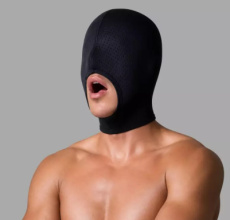 Blowjob Hood in Neo Air Mesh with Mouth Opening