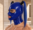 Cobalt Blue Latex Hood 10866ME Cobalt Blue Latex Hood