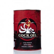 COCK OIL Metal Drum - Empty