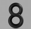 Cock Ring Snug Tugger 1666ME Cock Ring Snug Tugger