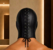 ControlShift™ 4476ME ControlShift™ by MEO® - BDSM Leather Hood with Eye Mask and Mouth Cover