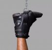 Deluxe Hanging Bondage Set 3054ME Leather Suspension Ankle Restraints - Deluxe Hanging Bondage Set