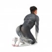 Dog Cosplay Jumpsuit 13567 M4M Gray Husky Dog Cosplay Jumpsuit