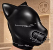 Drone Hood - SLUT 10912ME MEO® Drone Hood - SLUT - Silicone BDSM Hood