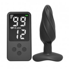 Electro Butt Pulse Plug 51688M4M Electro Butt Plug Pulse 10.5 x 3.5cm