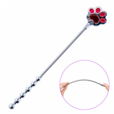 Flexible Aluminum Paddle 40cm + Anal balls 12732M4 Flexible Aluminum Paddle 40cm + Anal balls