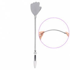Flexible Aluminium paddle 42cm   12736M4M Flexible paddle 42cm + Silver anal plug