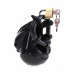 Full Egg Chastity Cage 7.7 x 2.8cm Black 32031M4M Full Egg Chastity Cage 7.7 x 2.8cm Black