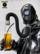 Gas Mask Bubbler Bottle 139655DS Gas Mask Bubbler Bottle