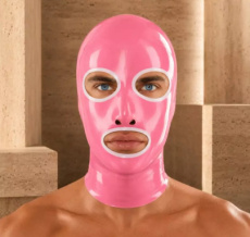 Latex Hood - CandyPink™