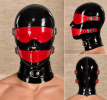Latex Hood with Eye Mask and Mouth Cover 10872ME Latex Hood with Eye Mask and Mouth Cover
