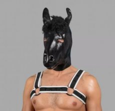 Latex horse mask 1612ME Latex horse mask