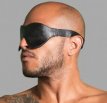 Leather Blindfold  5258ME Comfortable Padded Blindfold for Sensory Deprivation & BDSM