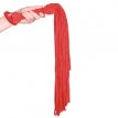 Leather Suede Flogger 5056341211129 SH Leather Suede Flogger red