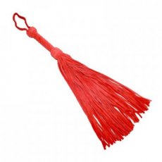 Leather Suede Flogger red
