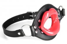 Lips Gag Black-Red 55926M4M Lips Gag Black-Red