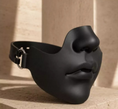 Lockable Face Mask with Gag 10766ME Lockable Face Mask with Gag