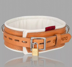 Lockable Medical Leather Collar  1889ME Lockable Medical Leather Collar