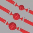 Lockable Silicone Ball Gag 10391ME Lockable Silicone Ball Gag