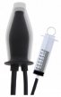 Lubinflat Butt Inflatable Plug 54206M4M Lubinflat Butt Inflatable Plug 10.5 x 4 cm Black