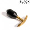 Metal Butt Diamond Plug Black/Gold 141000DS Metal Butt Diamond Plug Black/Gold