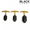 Metal Butt Diamond Plug Black/Gold 141000DS Metal Butt Diamond Plug Black/Gold