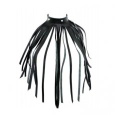 Necklace with leather fringes