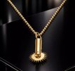 Necklace with Wartenberg Wheel 10593ME Necklace with Wartenberg Wheel