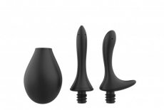 Nexus Anal Douche Set w. 2 Silicone Tips