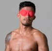 Opaque Silicone Blindfold 3467ME Opaque Silicone Blindfold