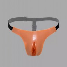 Open Vagina String 10020ME Alter Ego Open Vagina String - Penetrable Silicone Panty for Sissy Play