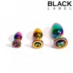 Rainbow Metal Jewelled Buttplug 141181DS Rainbow Metal Jewelled Buttplug