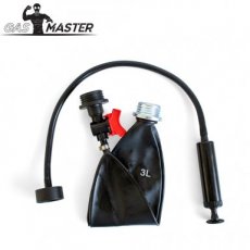 Rebreathing Bag XXL 140861 DS GASMASTER Rebreathing Bag XXL w Gas Mask Threading