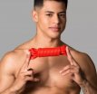 Red Silicone Bondage Rope 3051ME Red Silicone Bondage Rope