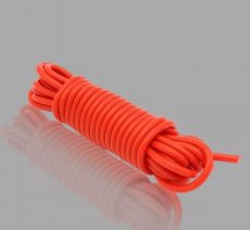 Red Silicone Bondage Rope 3051ME Red Silicone Bondage Rope