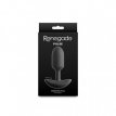 Renegade Pulse Vibrating Butt Plug Black 141294DS Renegade Pulse Vibrating Butt Plug Black