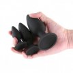 Renegade Triple Strike Butt Plug Kit Black 141291 Renegade Triple Strike Butt Plug Kit Black