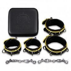 Dungeon Lab Hunter Restraints Set Black/Yellow