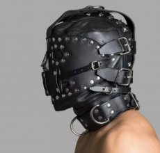 SCI-FI 2.0 Leather Hood 5655ME SCI-FI 2.0 Leather Hood - Super Sensory Deprivation
