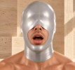 Silver Latex Hood - ChromeSubmission™ 10865ME Silver Latex Hood - ChromeSubmission™