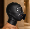 UltimateSubmission™ 4474ME UltimateSubmission™ by MEO® - BDSM Leather Mask with Gag